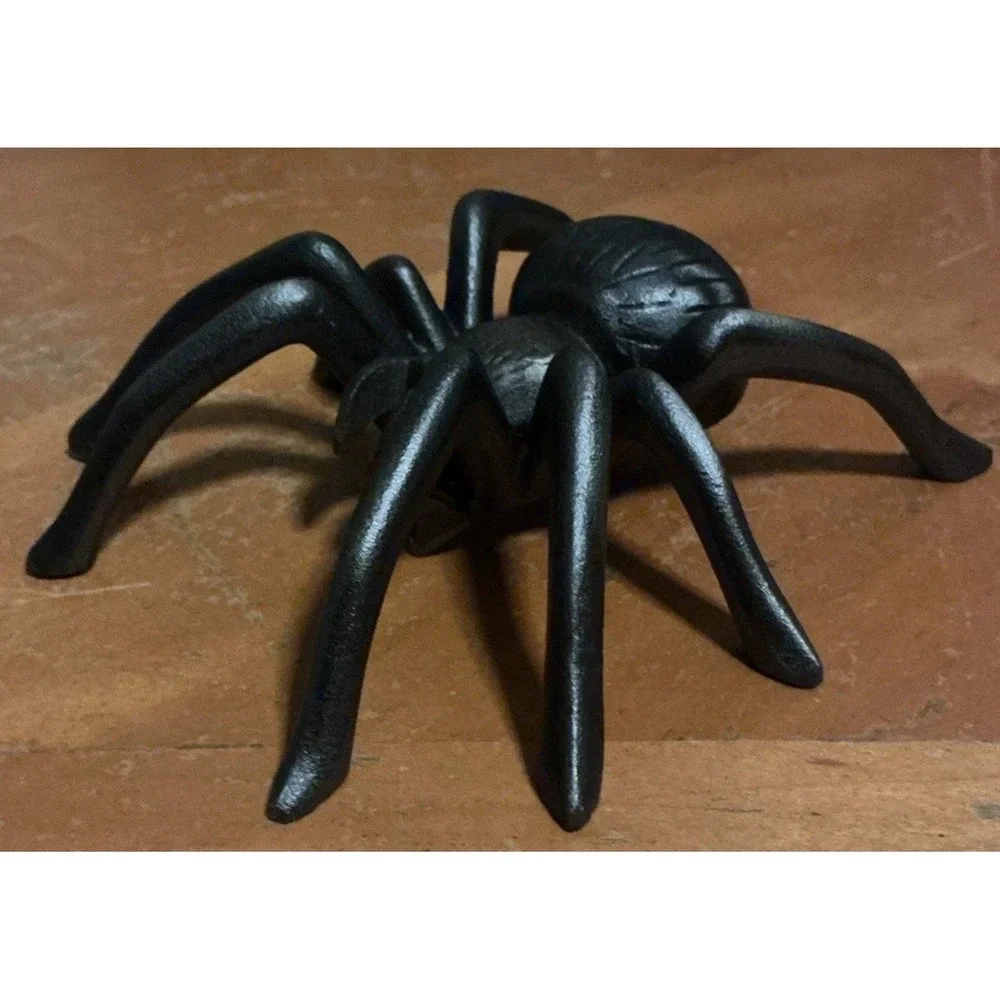 6 In‎ Cast Iron Spider Wall Decor
